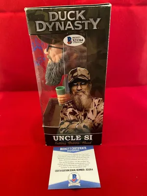 ДЯДЯ СИ РОБЕРТСОН Подписанный Пупс Беккет с автографом BAS COA Duck Dynasty | eBay картинки