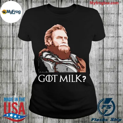 Футболка Got Milk Tormund Giantsbane Game of Thrones, толстовка с капюшоном, свитер и длинный рукав картинки