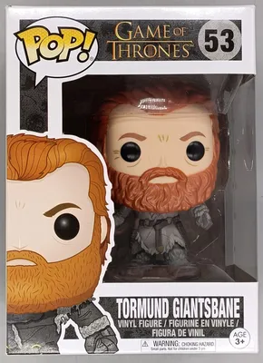 53 Tormund Giantsbane — Game of Thrones — Funko Pops картинки