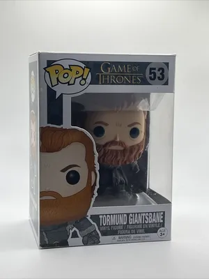 Tormund Giantsbane Game of Thrones Funko Pop Vinyl 53 для продажи онлайн | eBay картинки