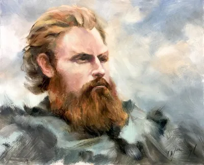 Tormund Giantsbane / Game Of Thrones / Oil On Board | Тревор Во картинки