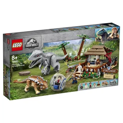 75941 Lego Jurassic World Индоминус-рекс против анкилозавра, Лего Мир  Юрского периода (id 90686882) картинки