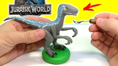 MAKING BLUE DINOSAUR FROM Jurassic World 2 | CLAY TUTORIAL - YouTube картинки