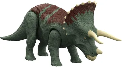 Игрушка динозавр Трицератопс со звуком Jurassic World Dominion Roar  Strikers Triceratops Dinosaur HDX34: продажа, цена в Днепре. Коллекционные  солдатики и куклы от \"Toysdnepr- Интернет магазин брендовых игрушек\" -  1659106250 картинки