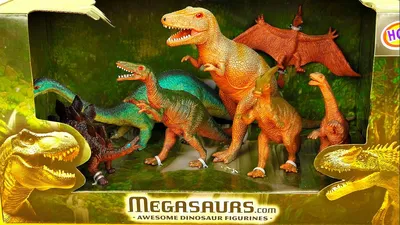 Динозавры для детей - Классные фигурки динозавров Megasaurs. Awesome  dinosaur figurines - YouTube картинки