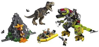 Отзывы о lEGO Jurassic World Бой тираннозавра и робота-динозавра - отзывы  покупателей на СберМегаМаркет | конструкторы LEGO 75938 - 100024576033 картинки