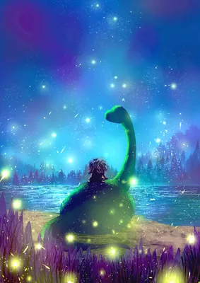 Фото Арло и Дружок из мультфильма Хороший динозавр / The Good Dinosaur картинки