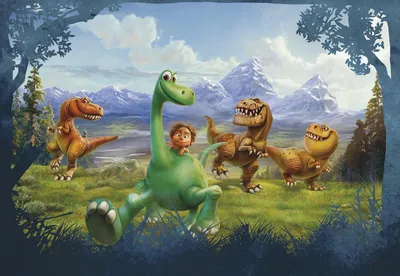 Фотообои на стену «Хороший динозавр» Komar 8-461 The Good Dinosaur картинки