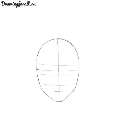 Как нарисовать аниме лицо | DRAWINGFORALL.RU картинки