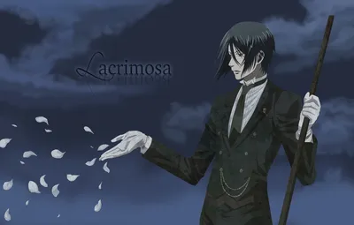 Обои аниме, арт, Sebastian Michaelis, тёмный дворецкий картинки на рабочий  стол, раздел прочее - скачать картинки