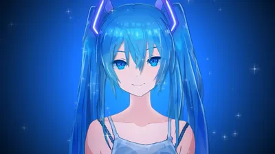 Живые обои Аниме Miku Hatsune - Vocaloid скачать бесплатно для windows картинки