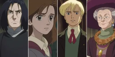 Нейросеть показала 15 персонажей «Гарри Поттера» в стиле аниме от Ghibli -  Лайфхакер картинки