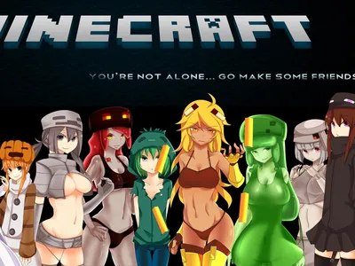 Minecraft anime pix II картинки