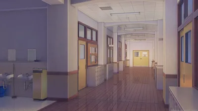 Коридор школы аниме (62 фото) | School hallways, Anime background, Anime  classroom картинки