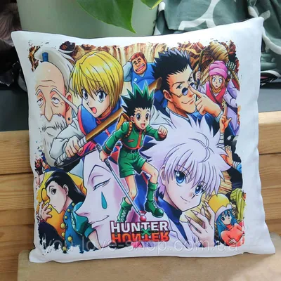 Купить Подушка Hunter × Hunter \"Герои аниме\" Хантер х Хантер, цена 329 грн  — Prom.ua (ID#1537428250) картинки