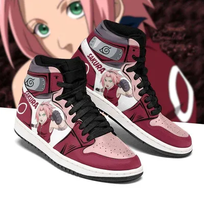 Настройка Sakura Haruno Обувь Символ Костюм Аниме Кроссовки От 6 483 руб. |  DHgate картинки