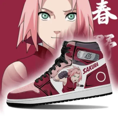 Настройка Sakura Haruno Обувь Символ Костюм Аниме Кроссовки От 6 483 руб. |  DHgate картинки