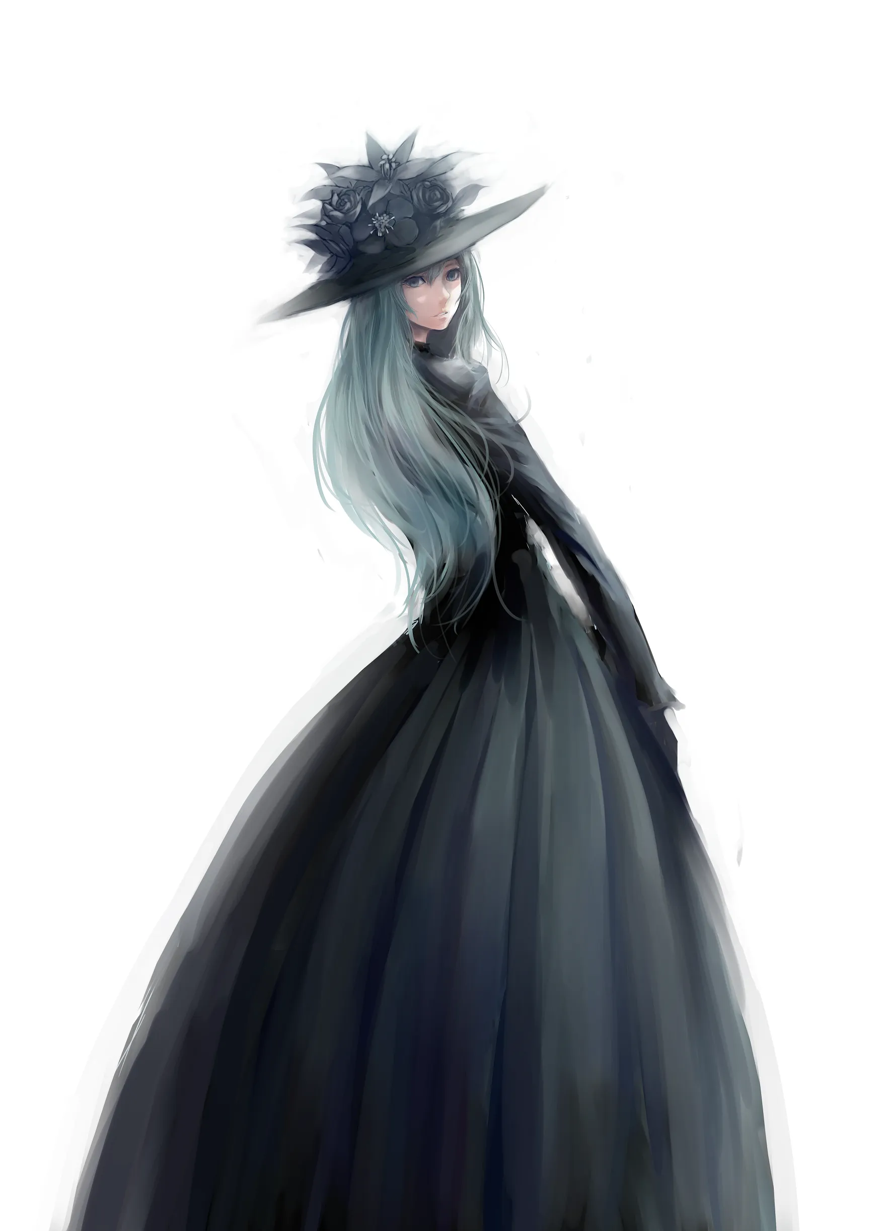 Ведьма в черном платье