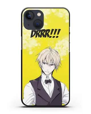 Чехол аниме Дюрарара!! (Durarara!!) Шизуо Хейваджима для iPhone 13 силикон  черный купить в интернет-магазине caseme.ru картинки