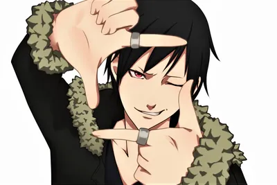 Фото Идзая Орихара / Izaya Orihara из аниме Дюрарара! / Durarara! картинки