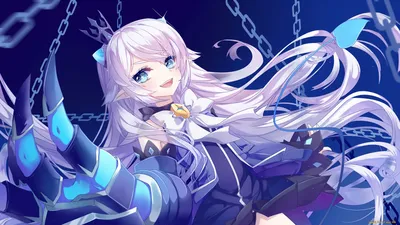 Скачать обои elsword, аниме, фон, взгляд, девушка из раздела Аниме, в  разрешении 1920x1080 картинки