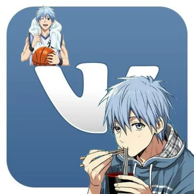 anime kuroko icon for vk | Иллюстрации лисы, Мультипликационные иллютрации,  Милые рисунки картинки