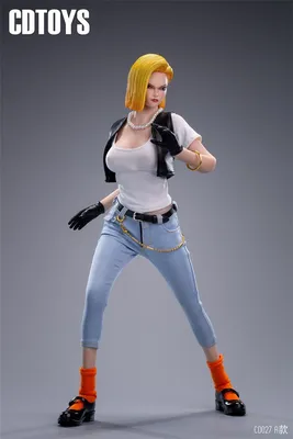 _ Cdtoys cd027 масштаб 1/6 женский солдат Android 18 костюм для девочки  комплект одежды аксессуары модель подходит для 12-дюймовой экшн-фигурки -  купить по выгодной цене | AliExpress картинки