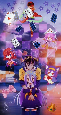 No game no life #обои #аниме #эстетика #нетигрынетжизни #wallpaper #anime  #aesthetic #nogamenolife | Обои, Картинки покемона, Аниме картинки