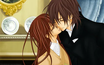 Картинки Vampire Knight объятия любви Аниме картинки