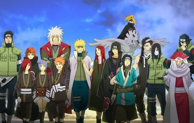 Обои аниме, Наруто, Naruto, Uchiha Itachi, Deidara, Sasori, Uzumaki  Kushina, Gekkou Hayate, Yahiko, Namikaze Minato, Konan, Sarutobi Hiruzen,  Jiraiya, Nagato, Haku, Orochimaru картинки на рабочий стол, раздел сёнэн -  скачать картинки