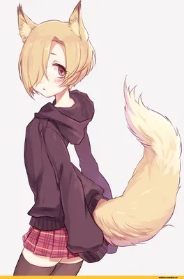 Pin by Lisa-fire-fox on китсунэ | Neko girl, Cat girl, Fox girl картинки