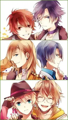 Ittoki Otoya, Ichinose Tokiya, Jinguji Ren, Hijirikawa Masato, Kurusu Syo,  Shinomiya Natsuki (STARISH) | Мультфильмы, Японские иллюстрации, Иллюстрации картинки