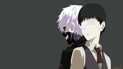 Скачать обои аниме, tokyo, ghoul, токийский, гуль, кен, канеки, вектор из  раздела Аниме, в разрешении 1920x1080 картинки