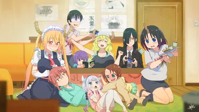 400+ Miss Kobayashi's Dragon Maid HD Wallpapers and Backgrounds картинки