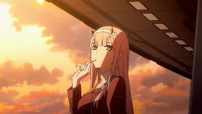 Обои на телефон: Аниме, Розовые Волосы, Милый Во Франксе, Zero Two (Дорогая  В Franxx), 879902 скачать картинку бесплатно. картинки