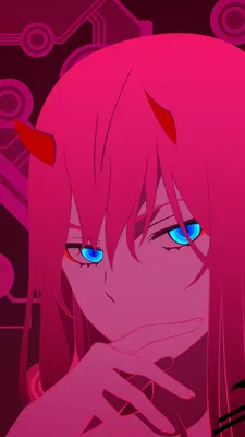 Обои на телефон: Аниме, Милый Во Франксе, Zero Two (Дорогая В Franxx),  1295251 скачать картинку бесплатно. картинки