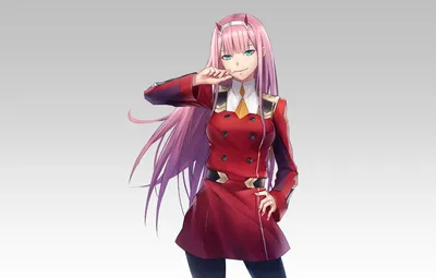 Обои девушка, аниме, арт, Darling In The Frankxx, Милый во Франксе картинки  на рабочий стол, раздел сёнэн - скачать картинки