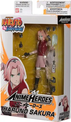 Купить Фигурка Аниме Сакура Харуно Наруто Anime Heroes Naruto Haruno Sakura  Bandai 36909, цена 1199 грн — Prom.ua (ID#1621065871) картинки