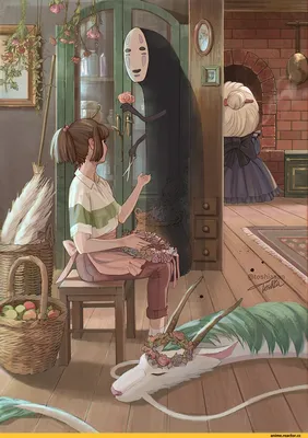 Унесенные призраками (spirited away) :: Миядзаки :: мир аниме :: сообщество  фанатов / картинки, гифки, прикольные комиксы, интересные статьи по теме. картинки