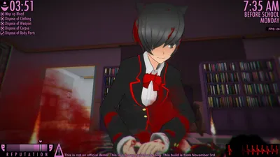 Yandere Simulator: убиваем школьниц весело и няшно. | Пикабу картинки