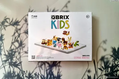 Конструктор Qbrix Kids Тотемные животные - «Отличный подарок ребенку по  демократичной цене. Конструктор Тотемные животные: для детей, любящих  зверушек и творчество» | отзывы картинки