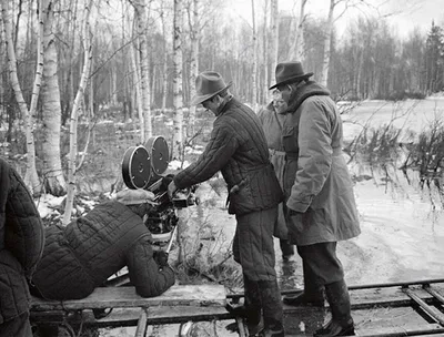 Редкие кадры со съемок легендарного фильма 1957 года \"Летят журавли\". |  Киноальманах | Дзен картинки