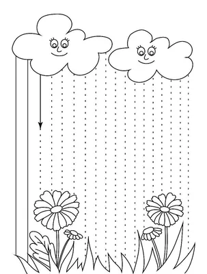Графомоторика для детей 2-3 лет распечатать бесплатно а4 картинки