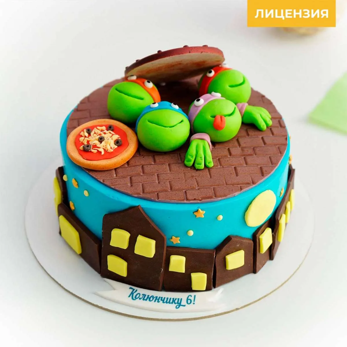 Торт для мальчика 6 лет