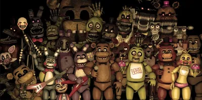 Five Nights at Freddy's 4 Аниме Фан арт, Дети Сад, png | Klipartz картинки