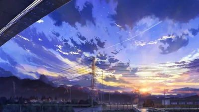 Anime Landscape [1920x1080]. : r/wallpapers картинки