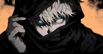 Satoru Gojo Dark Anime HD Wallpaper | Jujutsu Kaisen Manga Art by patrika картинки