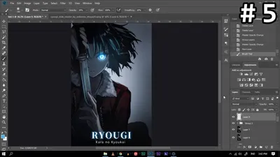 Anime edits I made (photoshop) : r/photoshop картинки