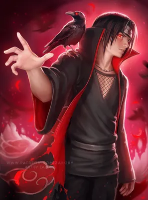 Фото Itachi Uchiha / Итачи Учиха из аниме Naruto / Наруто, by Zarory картинки