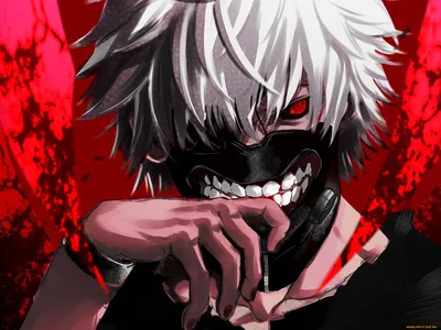 Обои Аниме Tokyo Ghoul, обои для рабочего стола, фотографии разное, арты,  kaneki, ken, канеки, кен, tokyo, ghoul, токийский, гуль, белые, волосы,  красный, глаз, маска Обои для рабочего стола, скачать обои картинки заставки картинки